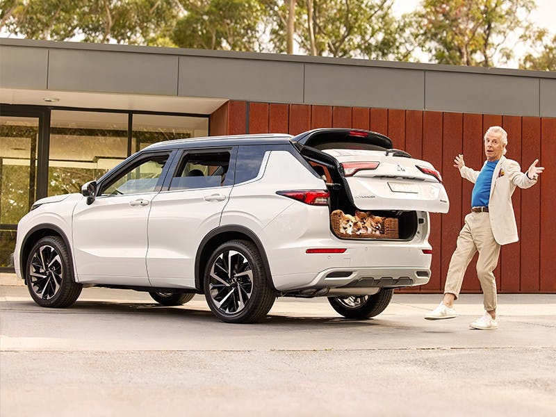 Flaunt that hands-free tailgate.